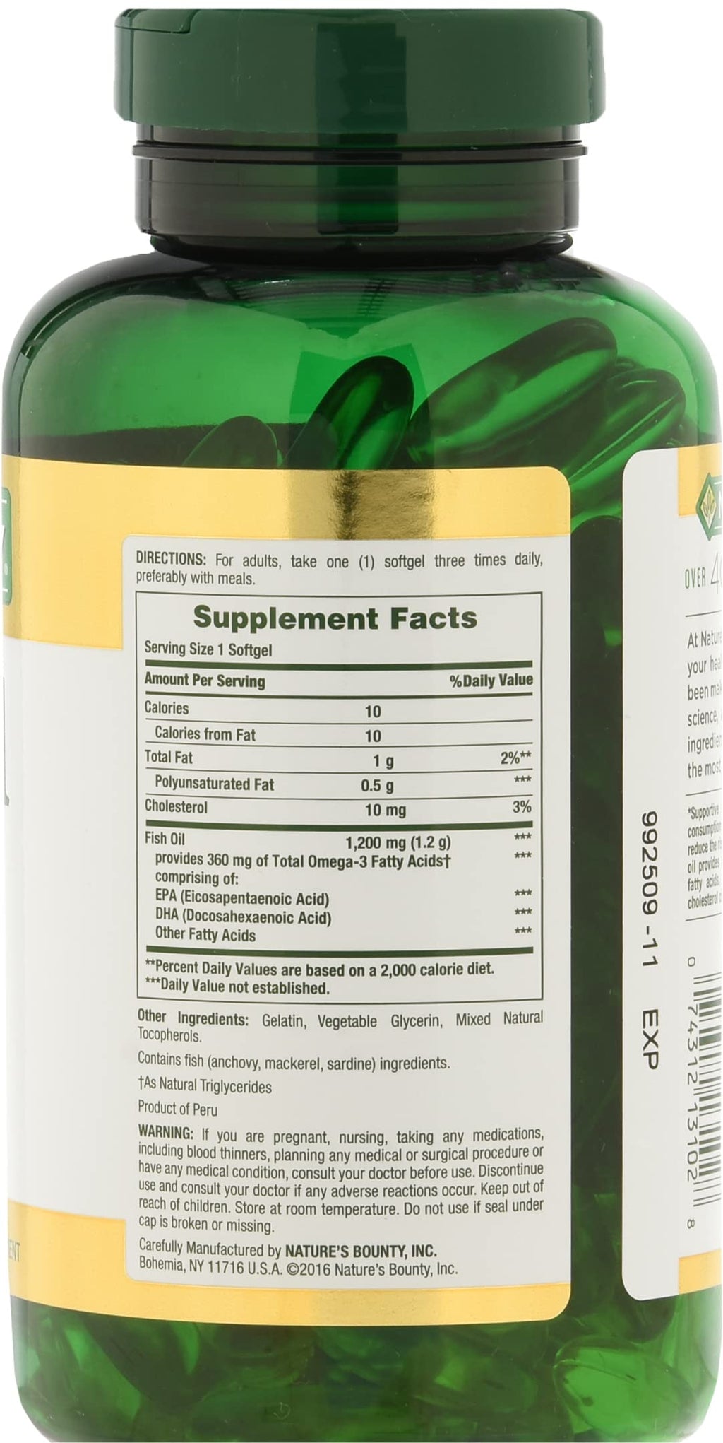 Fish Oil 200 Count A497