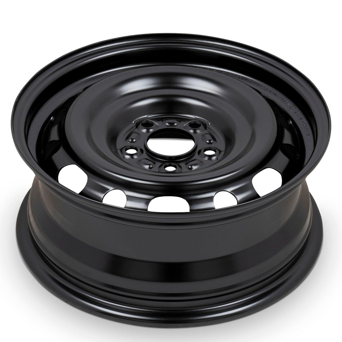16 Inch Black Steel Rim I7685