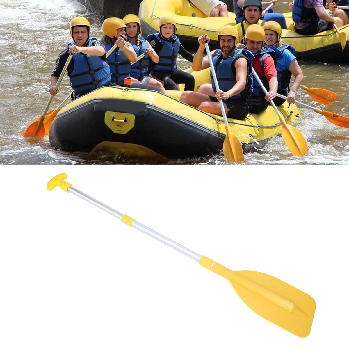 Pack of 2 Telescopic Kayak Paddles F7163