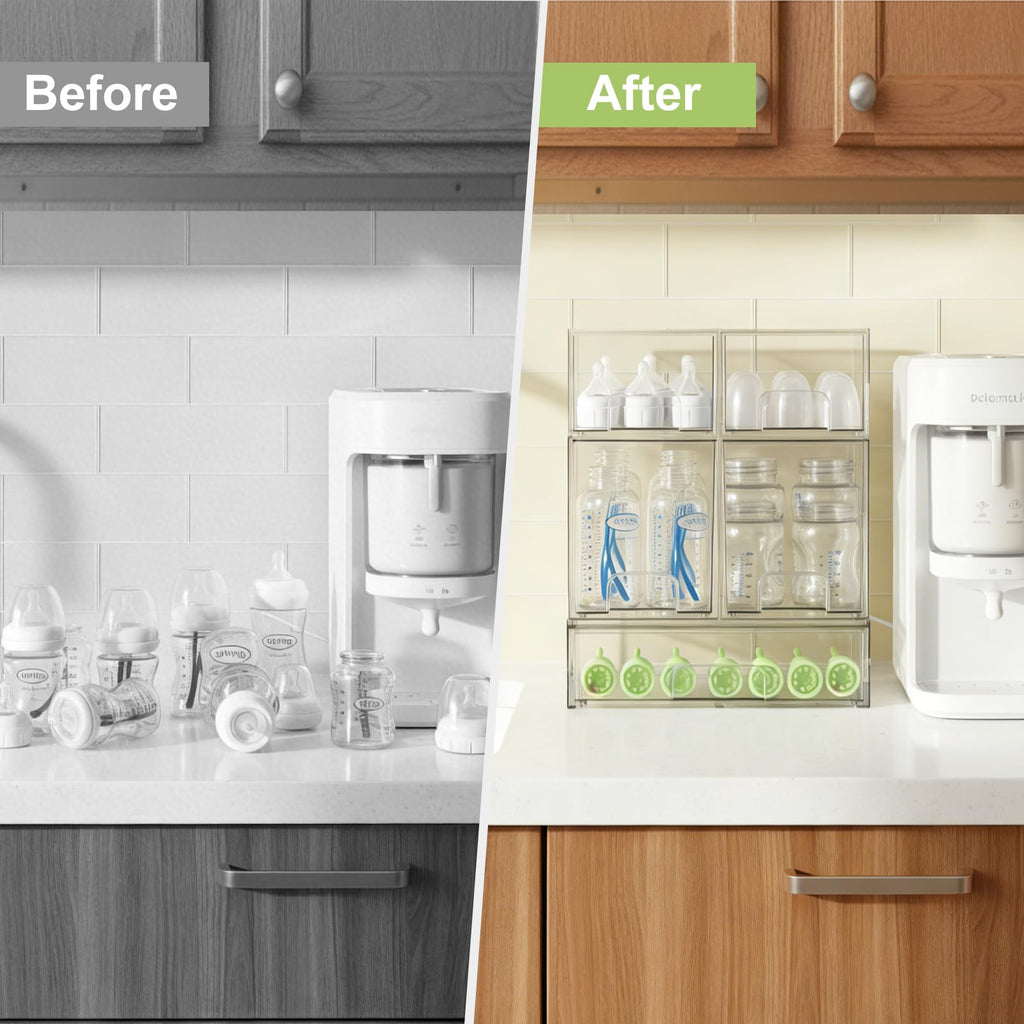 Acrylic Stackable Bottle Storage Organizer X24565