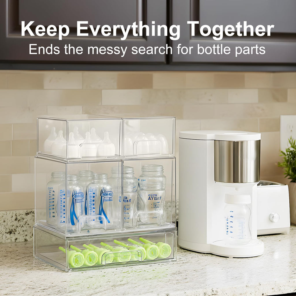 Acrylic Stackable Bottle Storage Organizer X24565