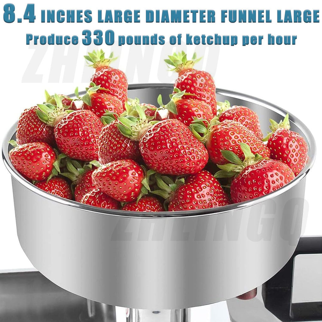450W Stainless Steel Electric Tomato Strainer W9156