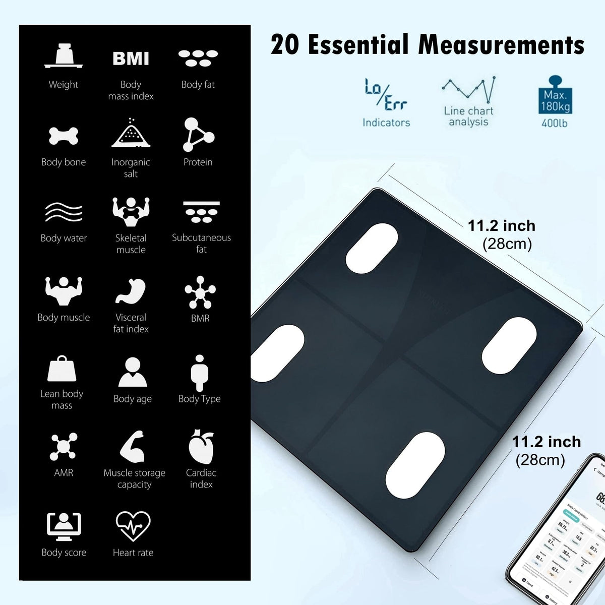 Digital Bathroom Scale J814796