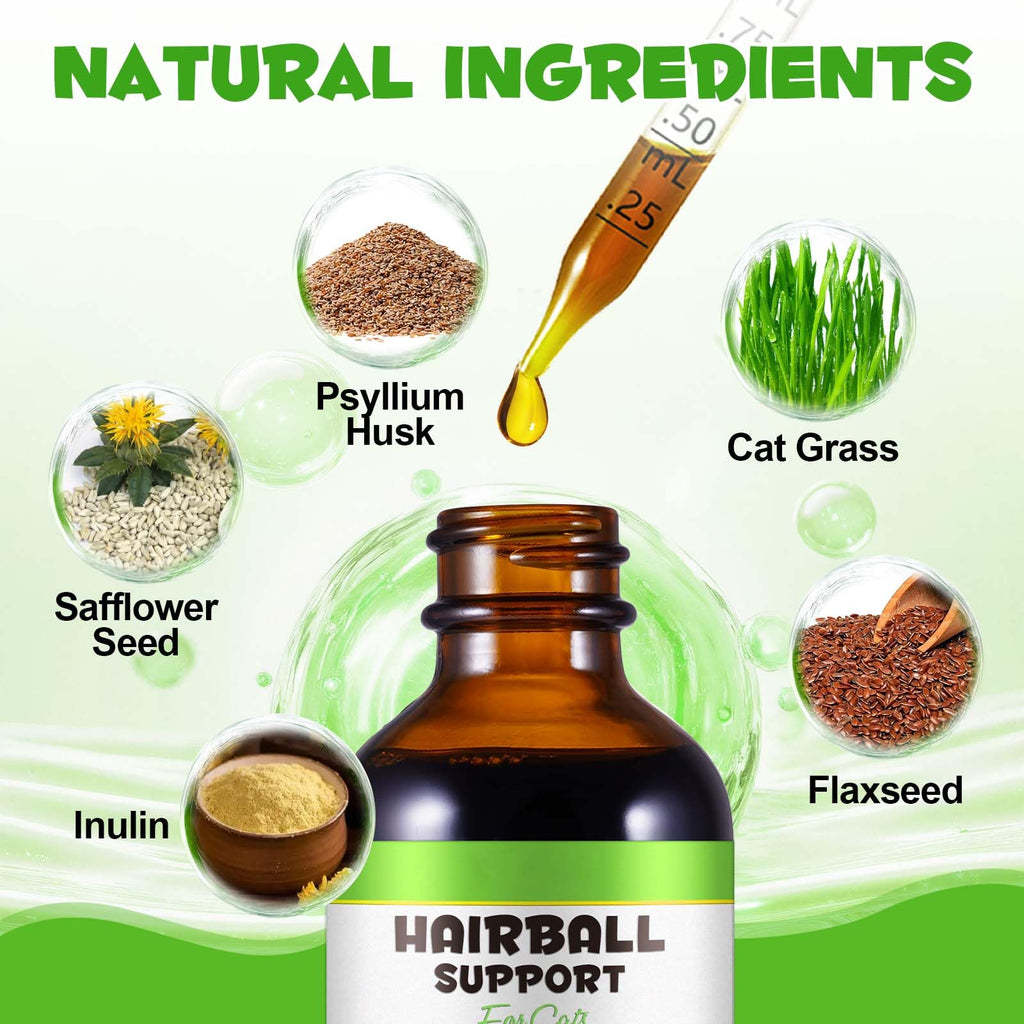 Cat Hairball Remedy Digestive Aid Drops 60ml J725813