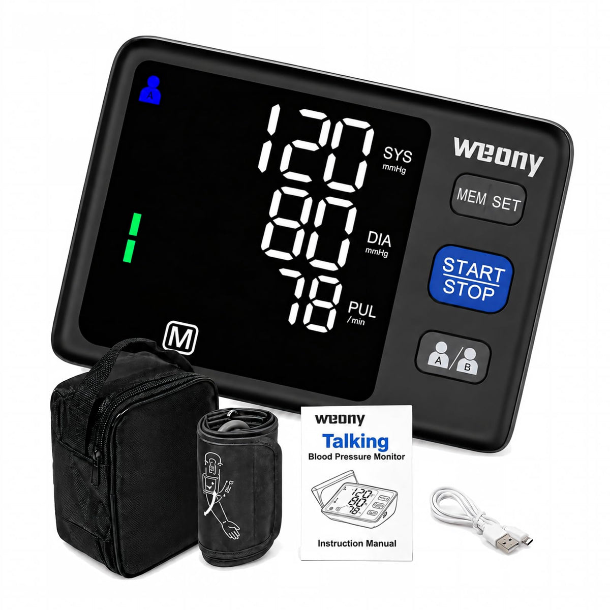 Upper Arm Blood Pressure Monitor X2277