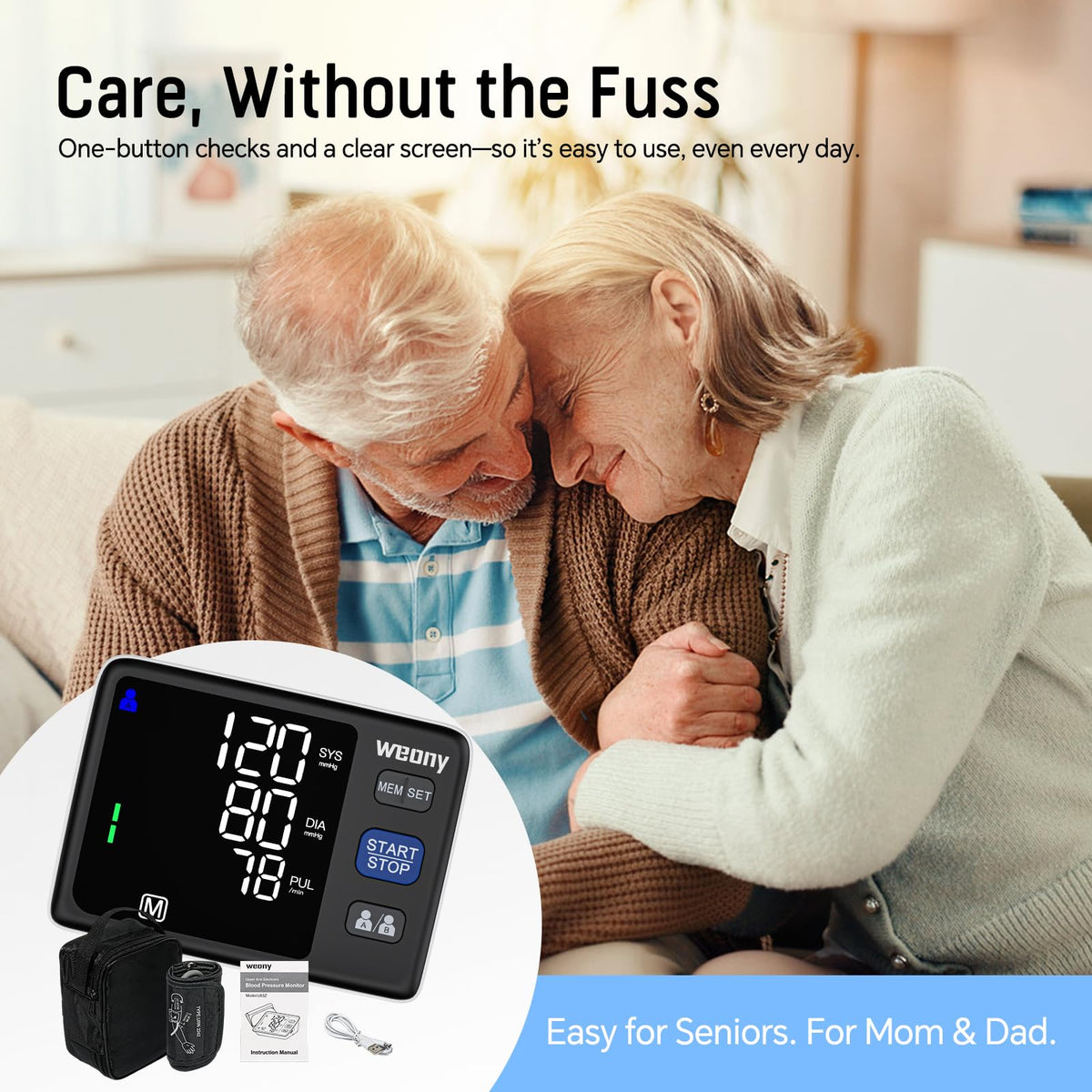 Upper Arm Blood Pressure Monitor X2277