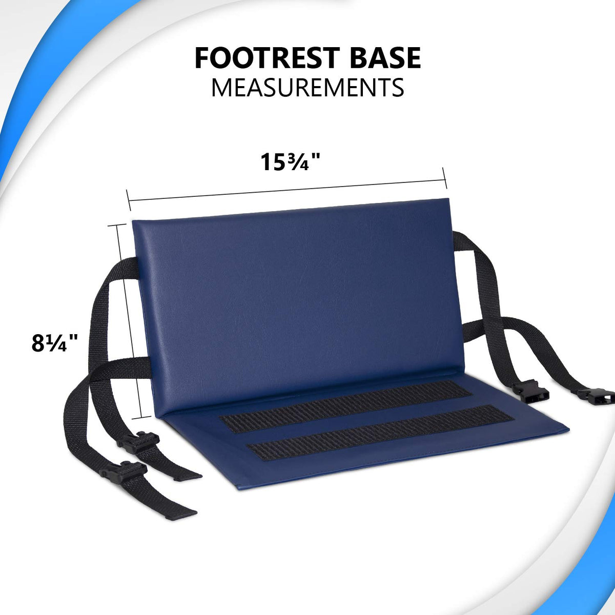 Wheelchair Foot-Rest Extender Elevating Pad W668