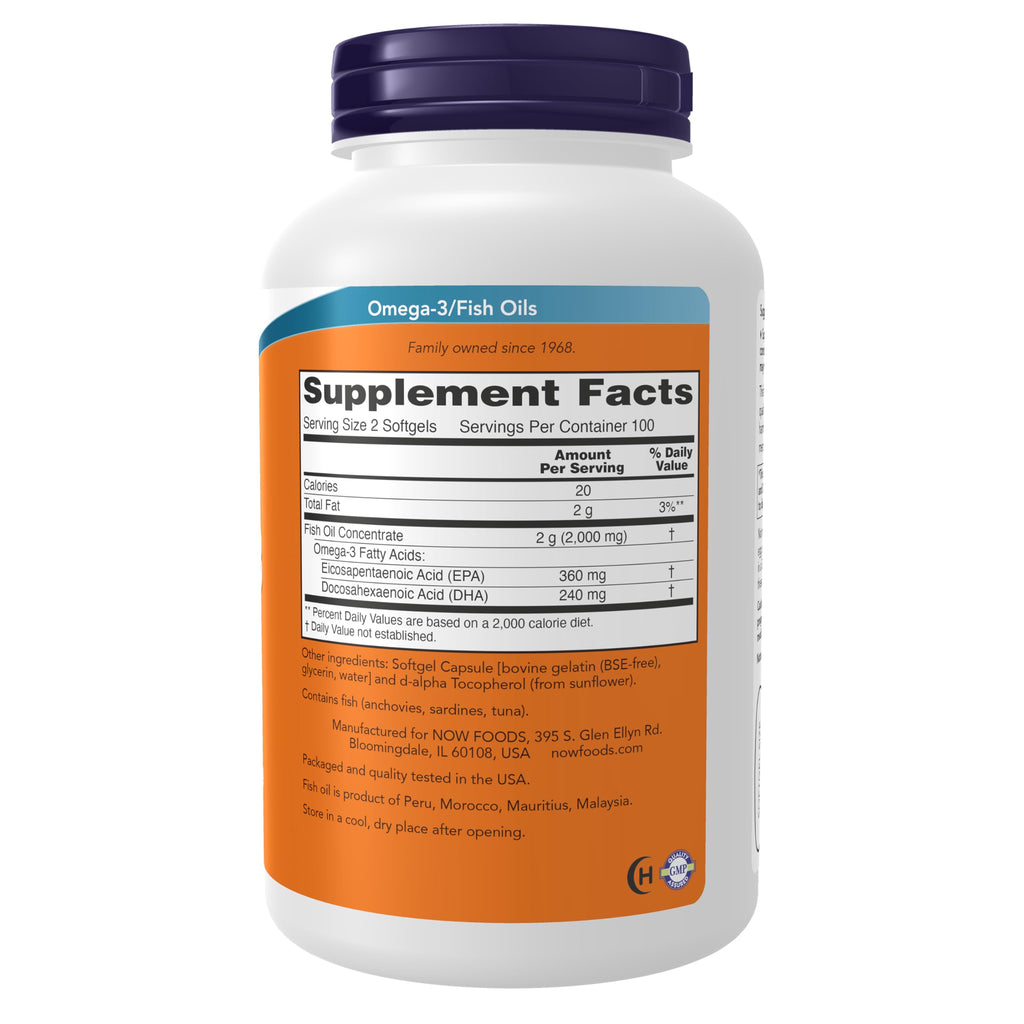 Omega-3 180 EPA / 120 DHA 200 Softgels R293