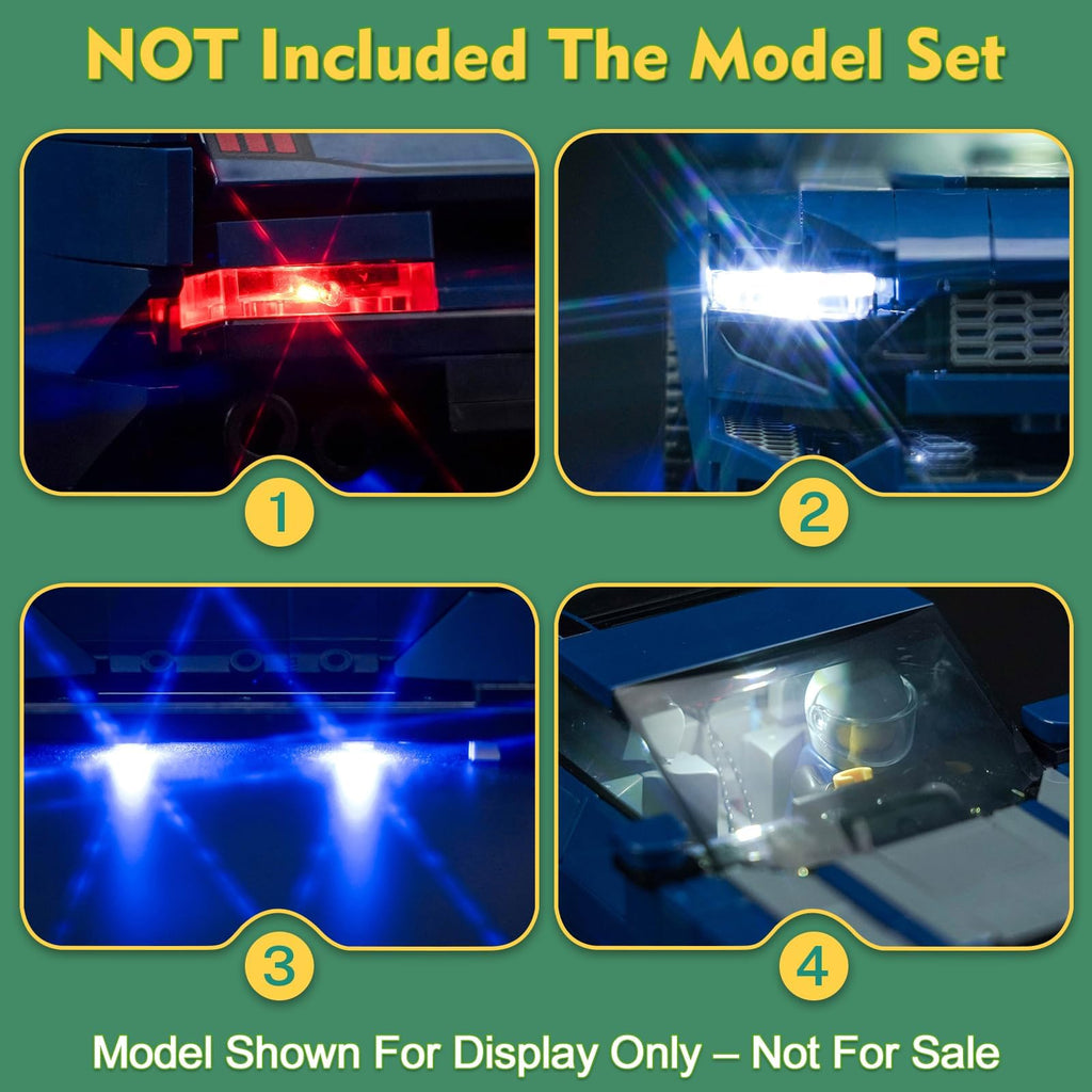 LED Light Kit Compatible with Building Set P255