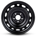 16 Inch Black Steel Rim I7685