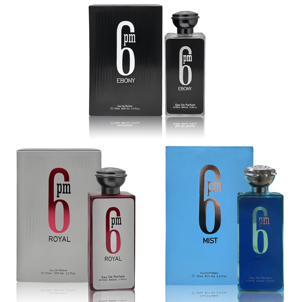 3 Pack Men Cologne Eau De Parfume Spray K211