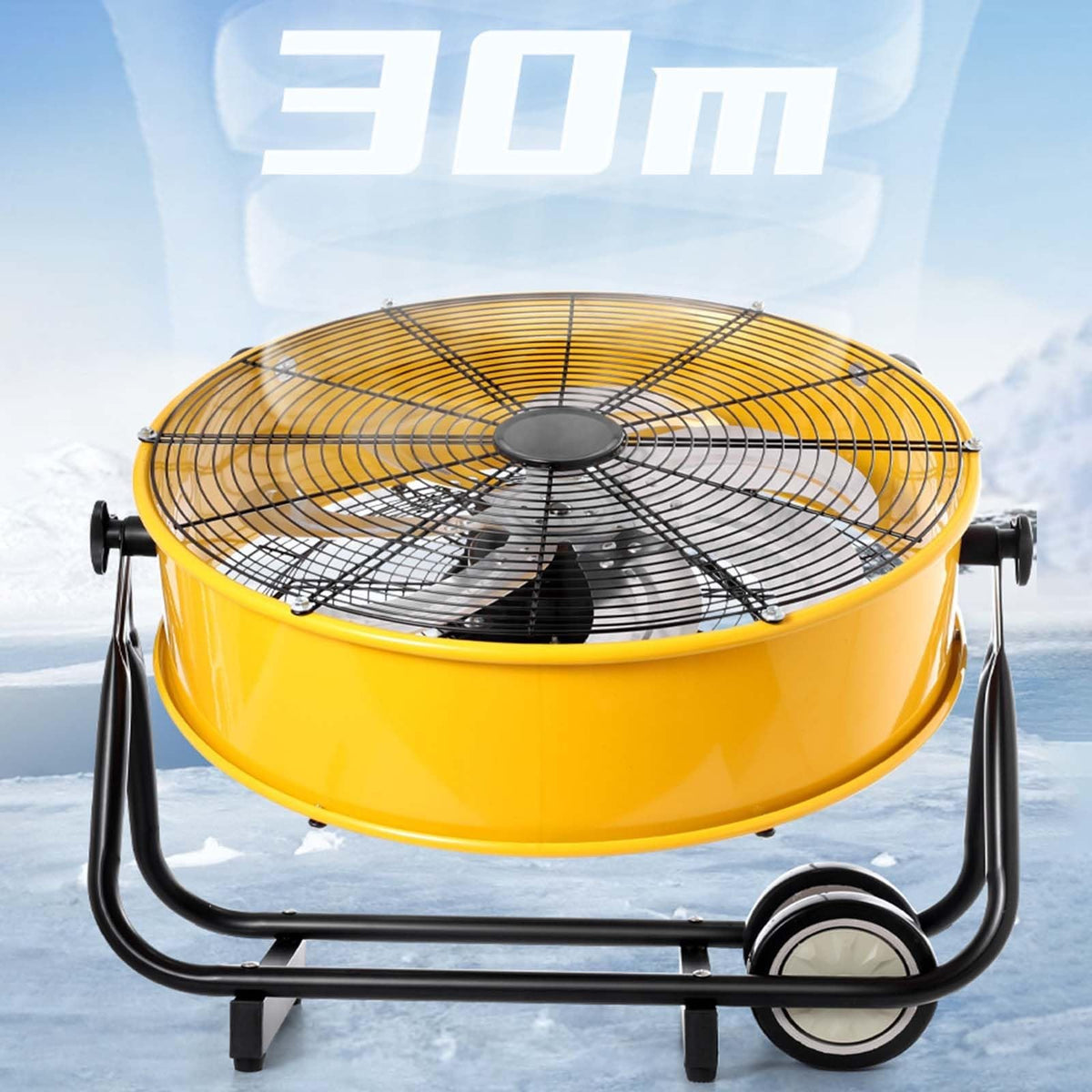 Heavy Duty 3-Speed Drum Fan D251