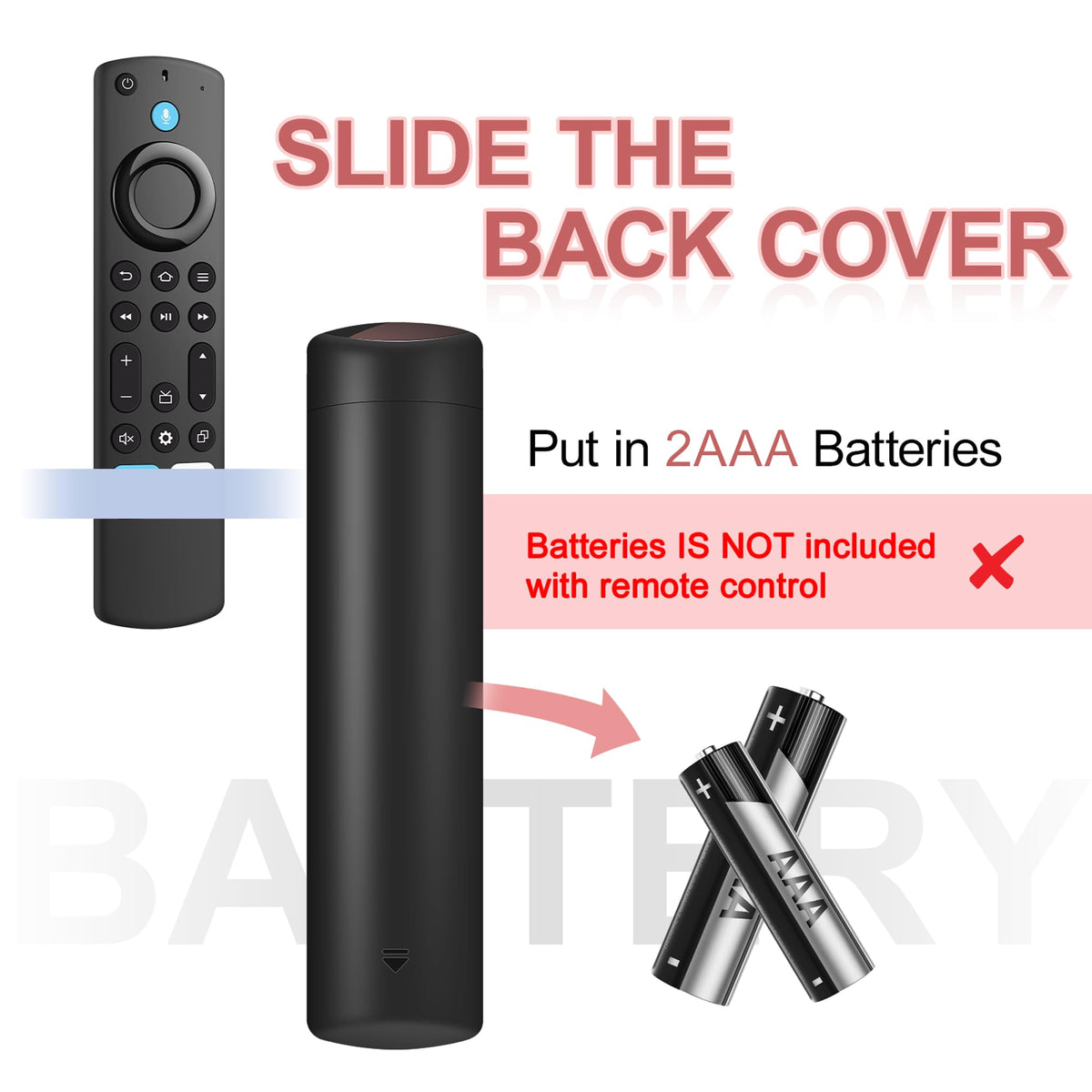 Replacement Remote for Fire TV Stick and Smart TVs with Voice J873