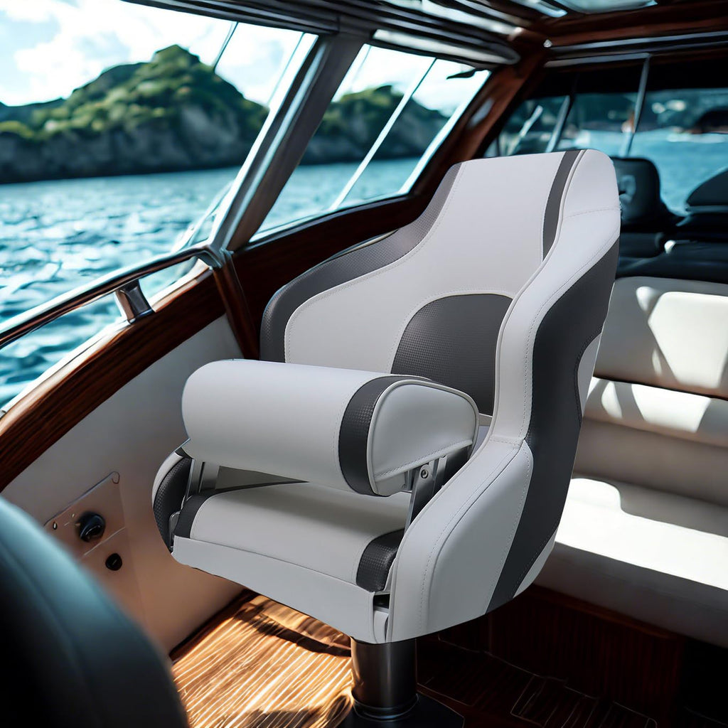 White Black Boat Seat G57686