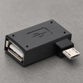 3 Pack Micro USB to USB OTG Cable Adapter E3832