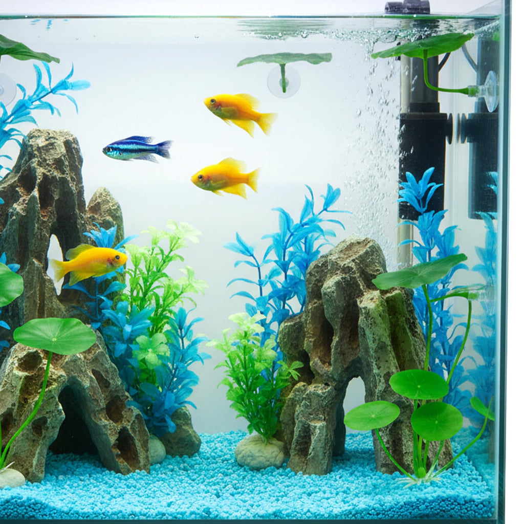 Betta Fish Leaf Hammock Suction Cup Aquarium Decor V738