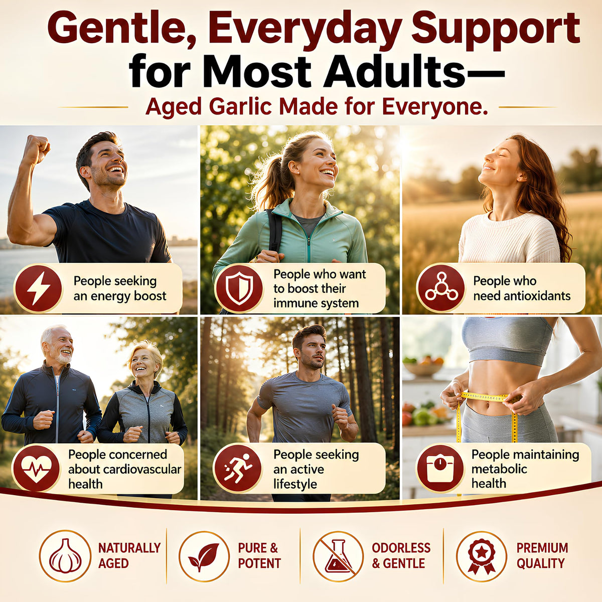 Odorless Aged Garlic Extract 300 Softgels G537