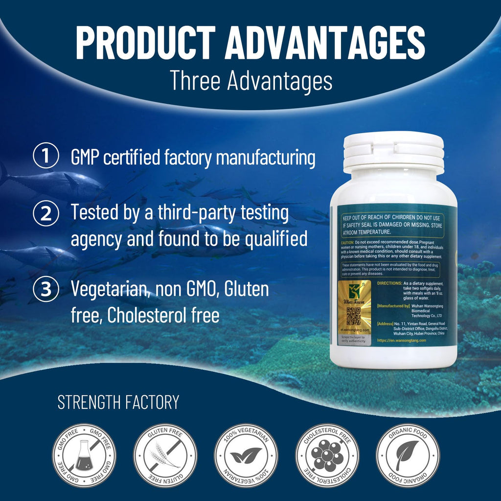 Omega 3 Fish Oil Softgels 100 Ct T368153