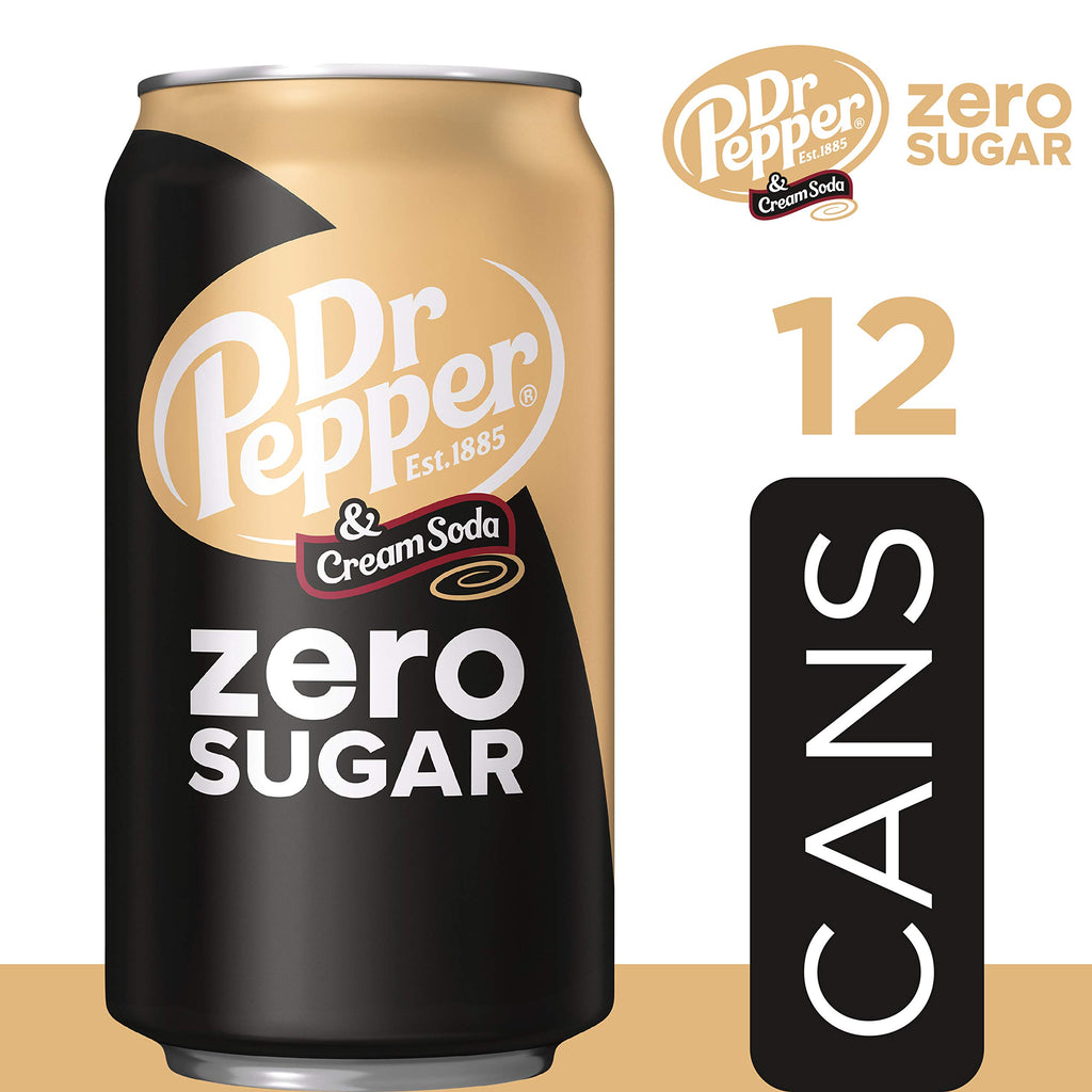 Zero Sugar Soda 12 fl. oz. Cans 12 Pack Pack of 2 V31863