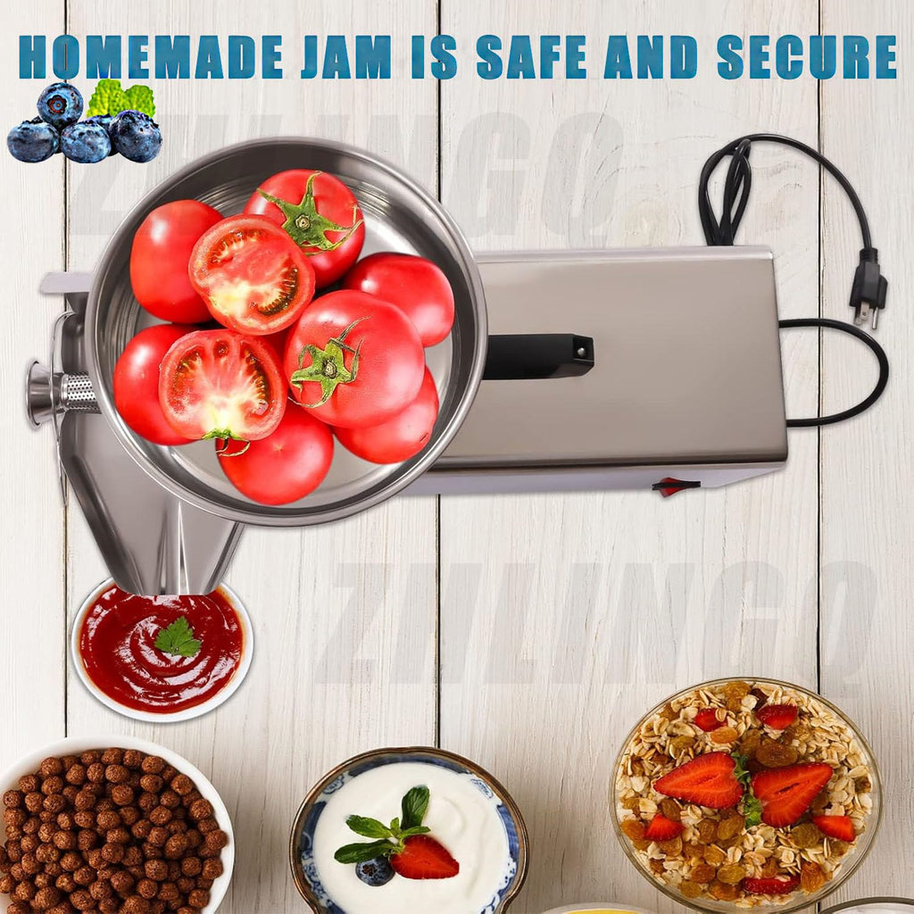 450W Stainless Steel Electric Tomato Strainer W9156