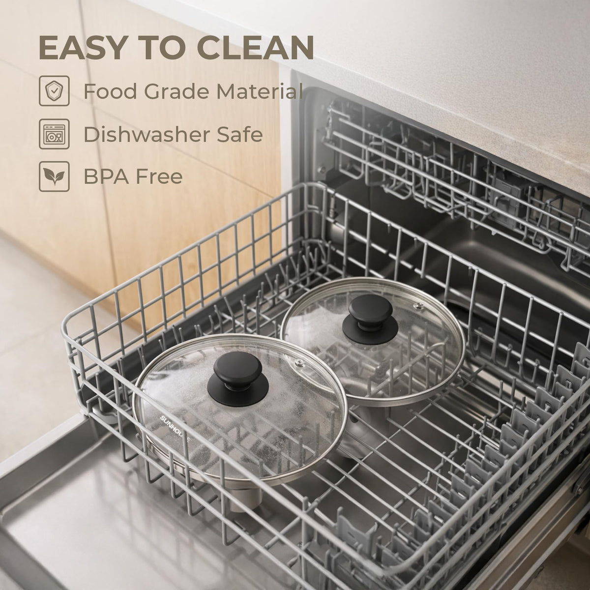 10 Inch Tempered Glass Pan Lid P370865