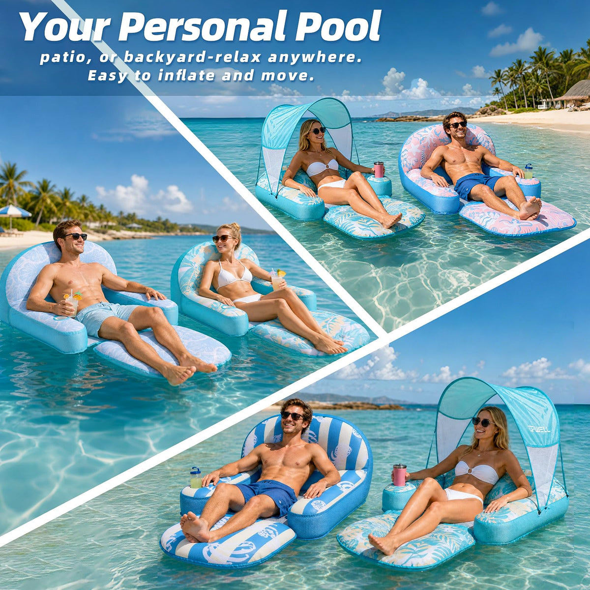 Inflatable Pool Float Chair L20048