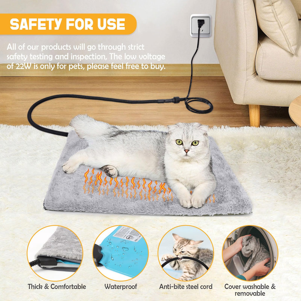 Heated Weatherproof Insulated Outdoor Cat House D145650