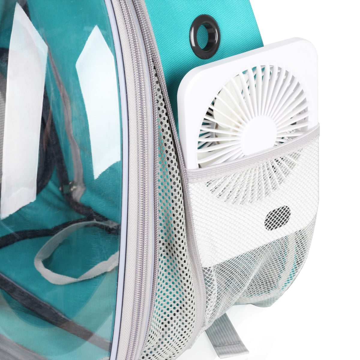 Expandable Cat Backpack with Mini Fan P5633