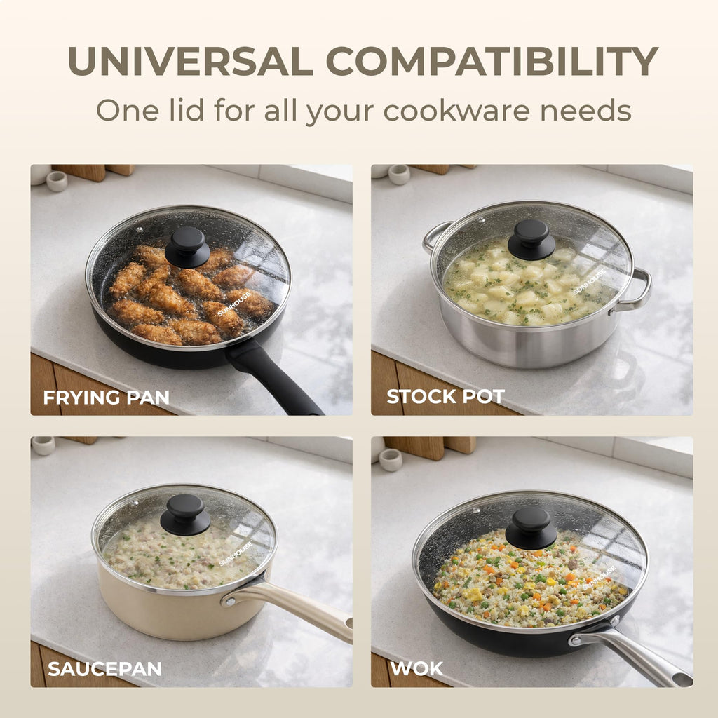 10 Inch Tempered Glass Pan Lid P370865