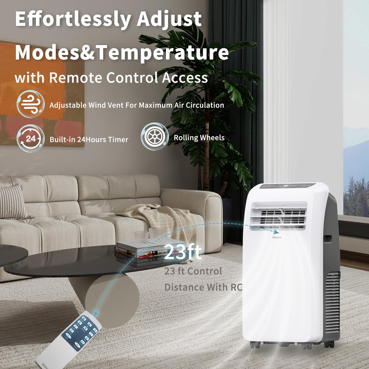 10,000 BTU Portable Air Conditioner F4707