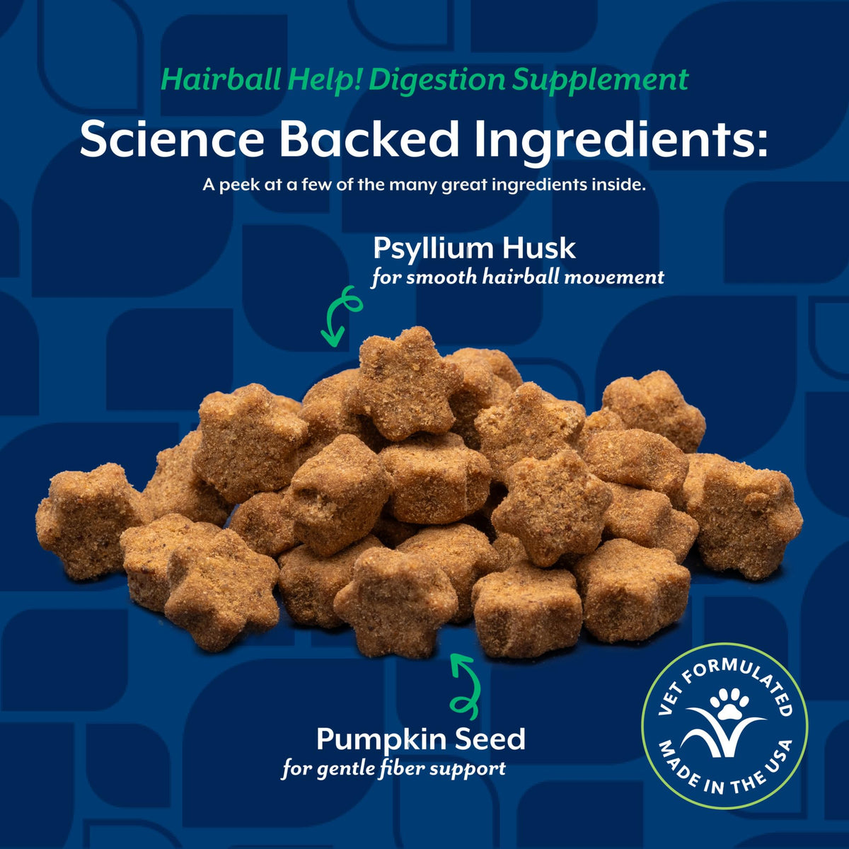 Hairball Aid Supplement for Cats Soft Chews D271