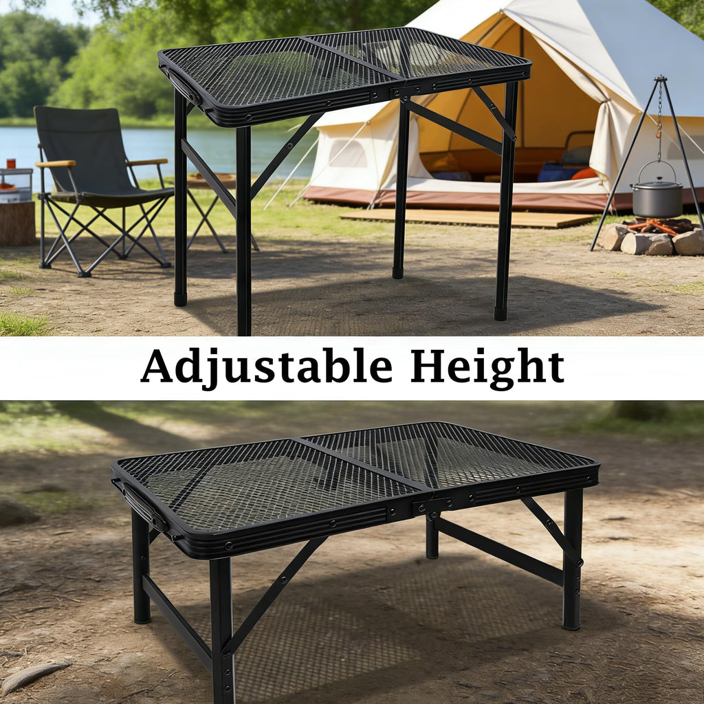 Folding Portable Camping Grill Table P8187