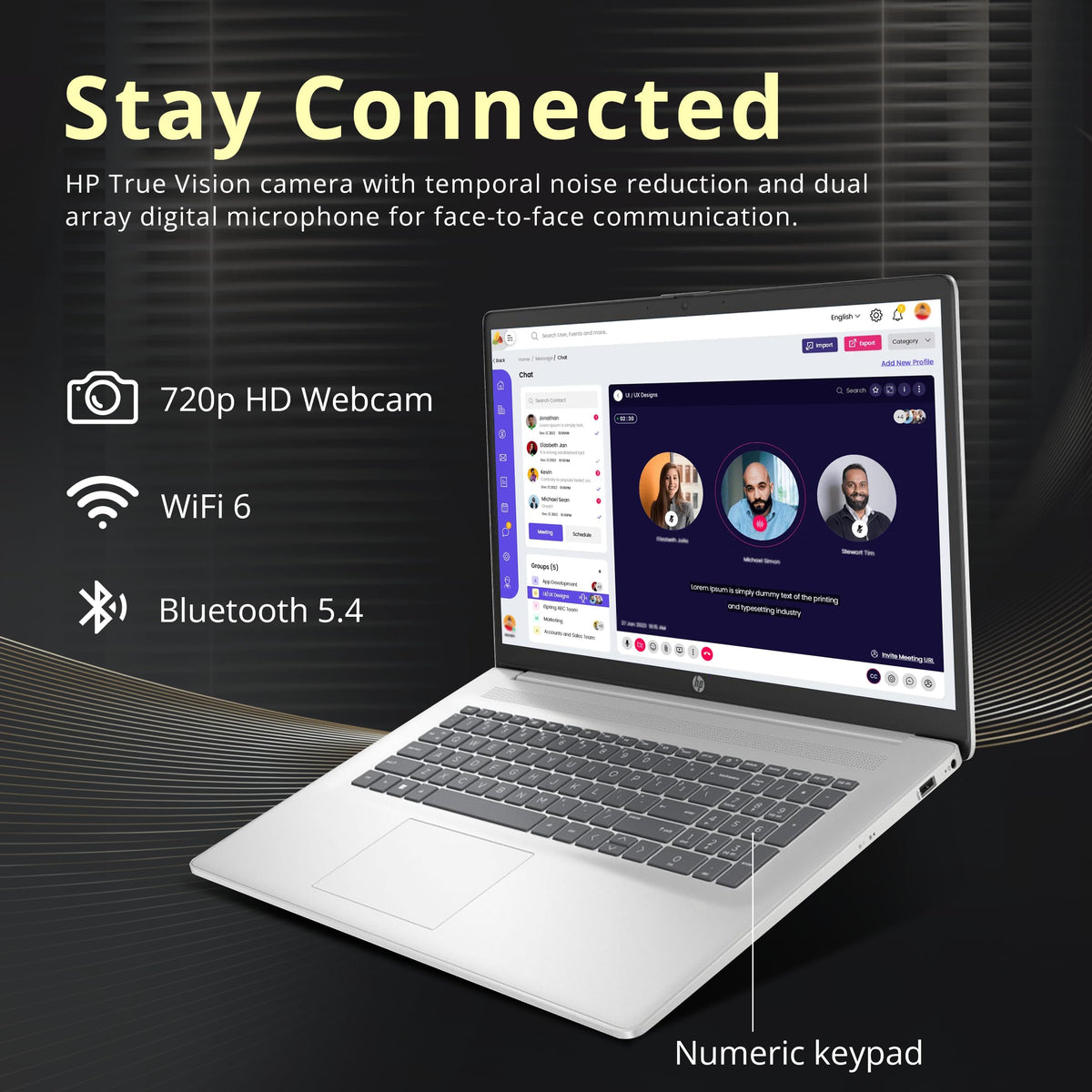 17.3" HD+ Touchscreen Laptop, AMD Ryzen 5, 16GB RAM, 1.5TB Storage, Silver Z8361