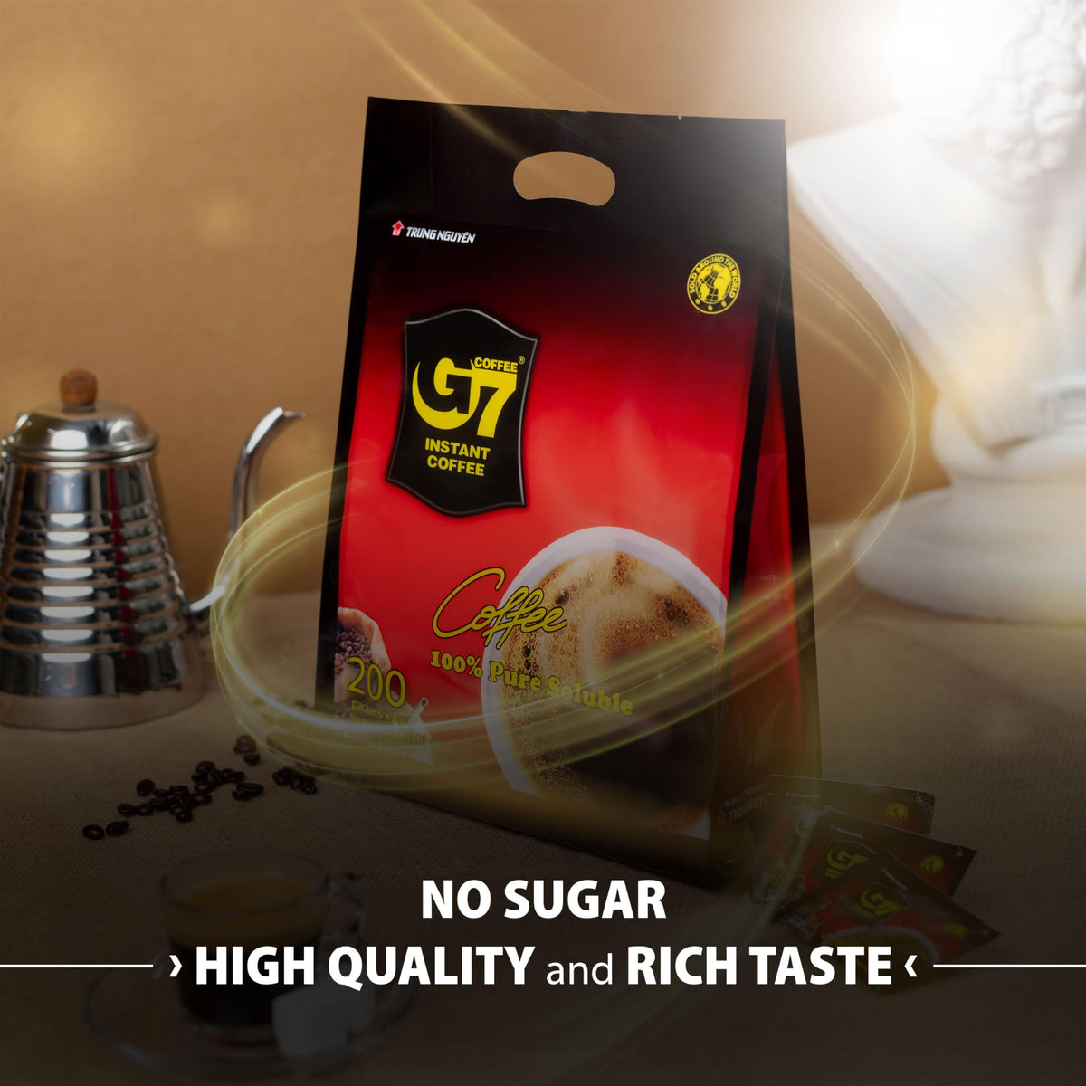 Black Instant Coffee F7116