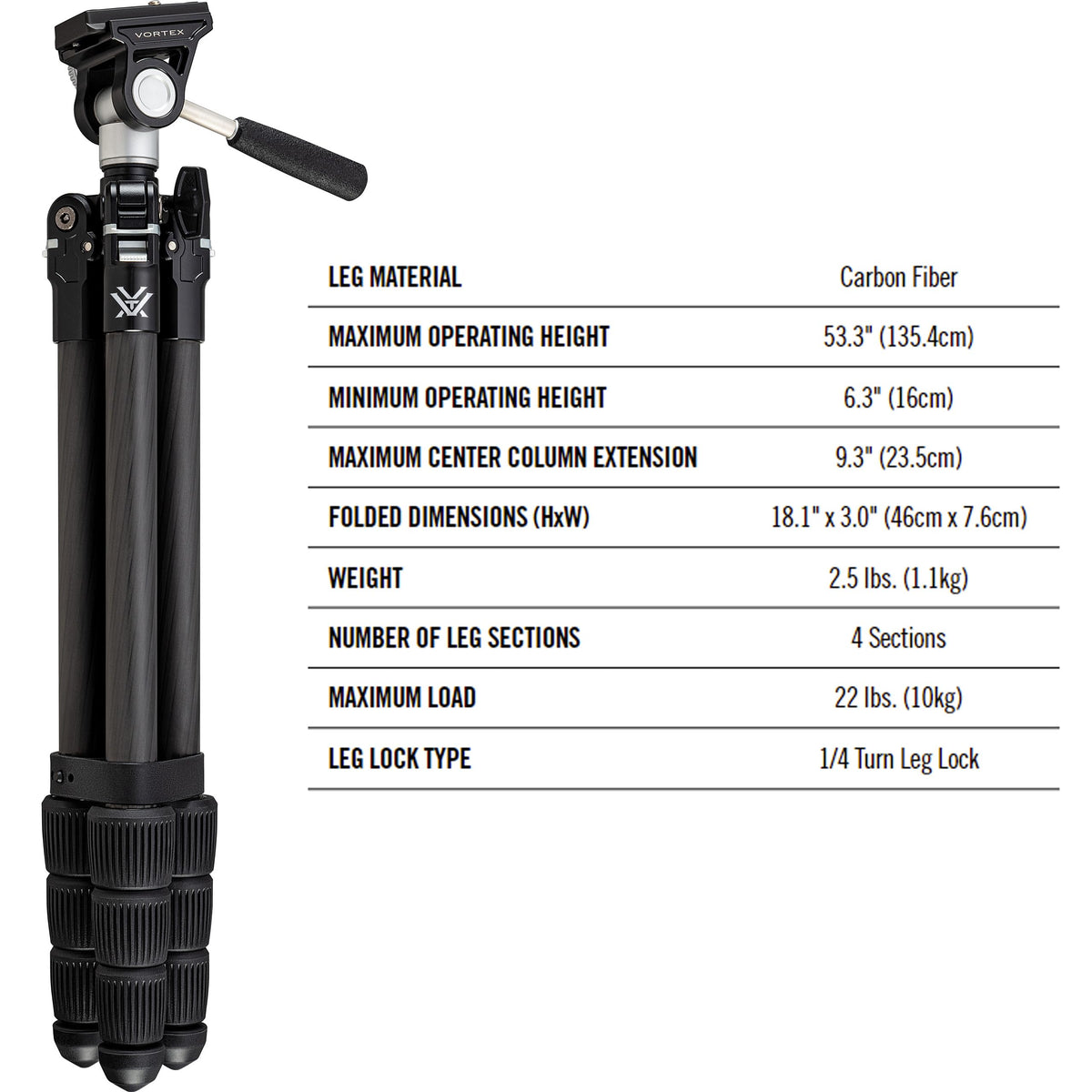 Carbon Tripod Kit T204