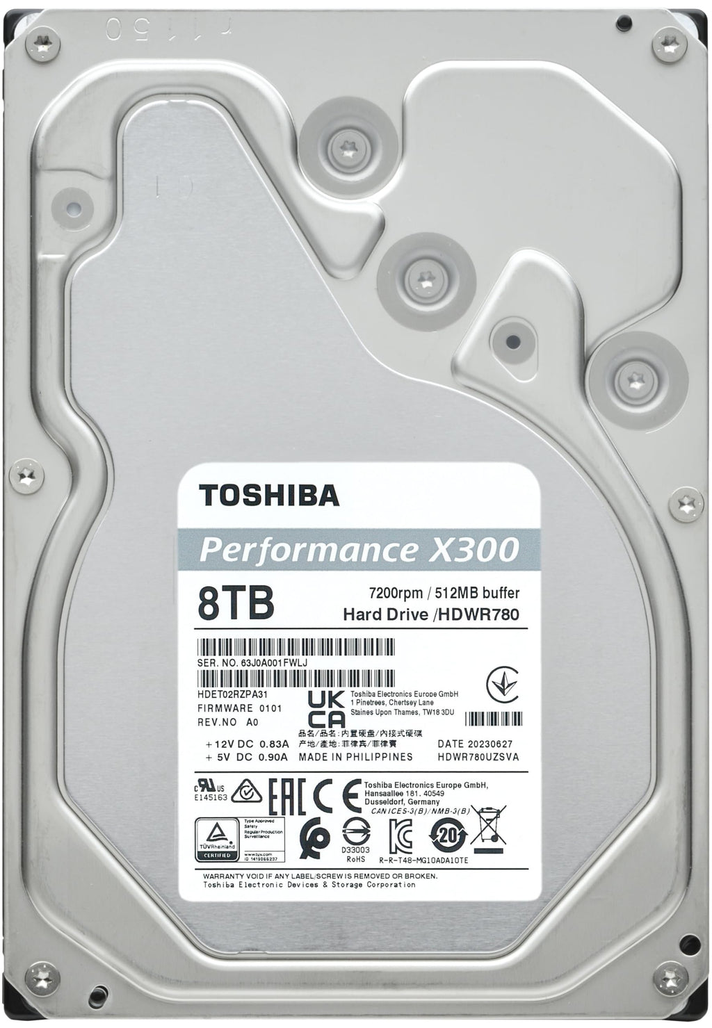 8TB 3.5-Inch Internal Hard Drive I373