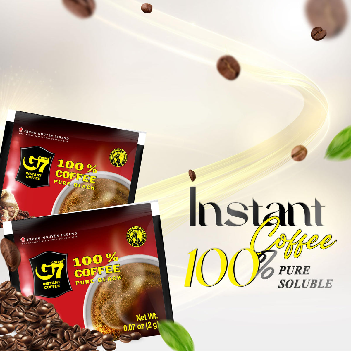 Black Instant Coffee F7116