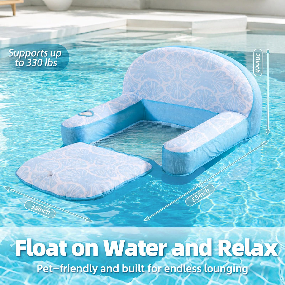 Inflatable Pool Float Chair L20048