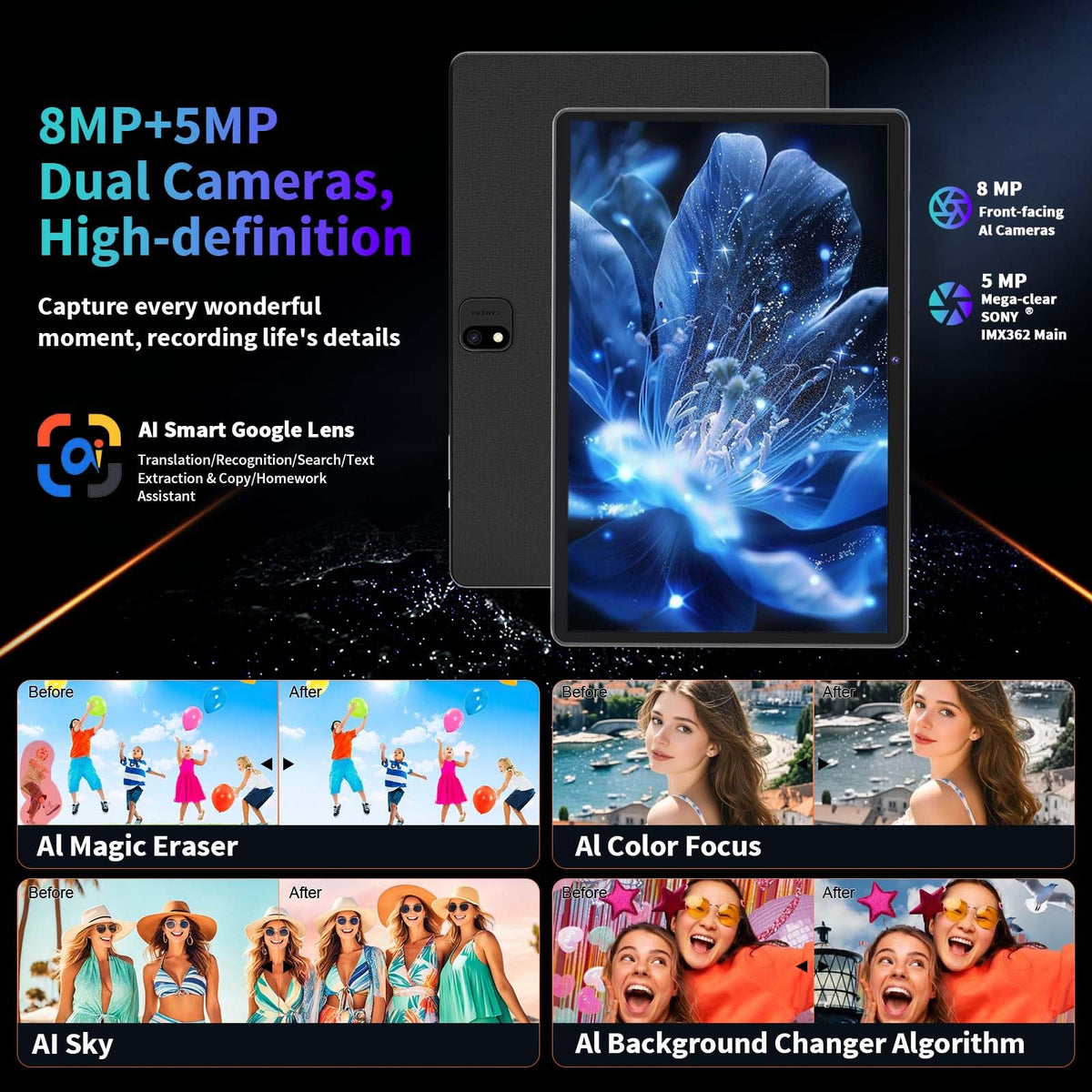 10 inch Tablet with Keyboard I887065
