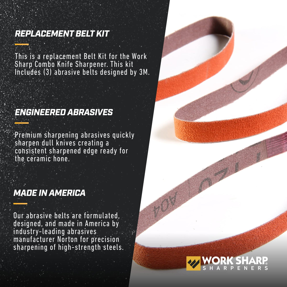 Knife Sharpener Replacement Belt Kit C472469