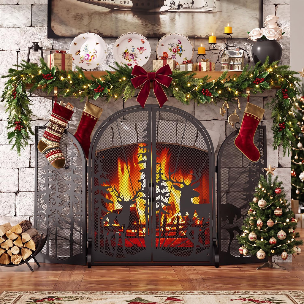 Fireplace Screen with Doors C212