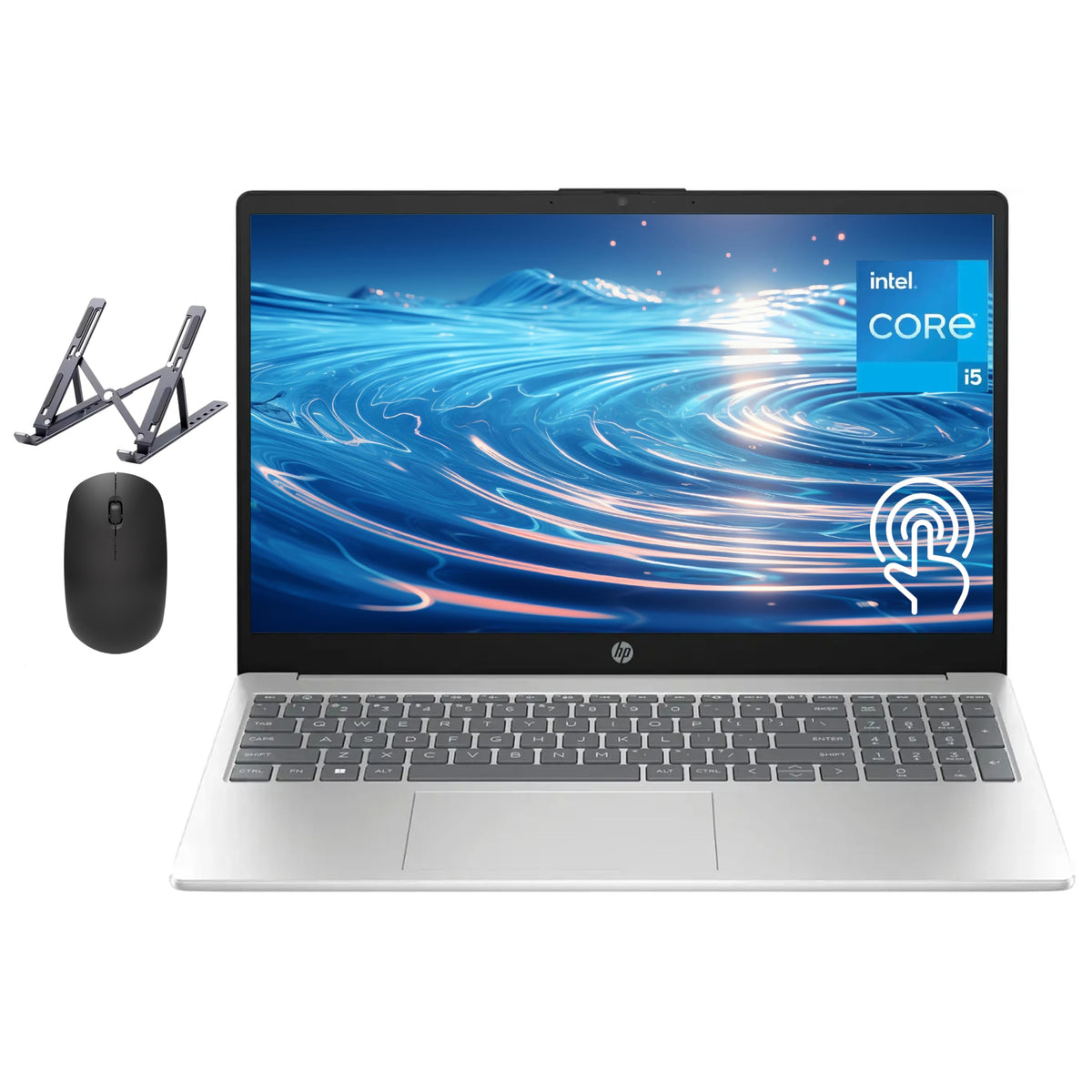 15.6" Touchscreen Laptop, Intel Core i5, 16GB RAM, 512GB SSD, Silver C4008