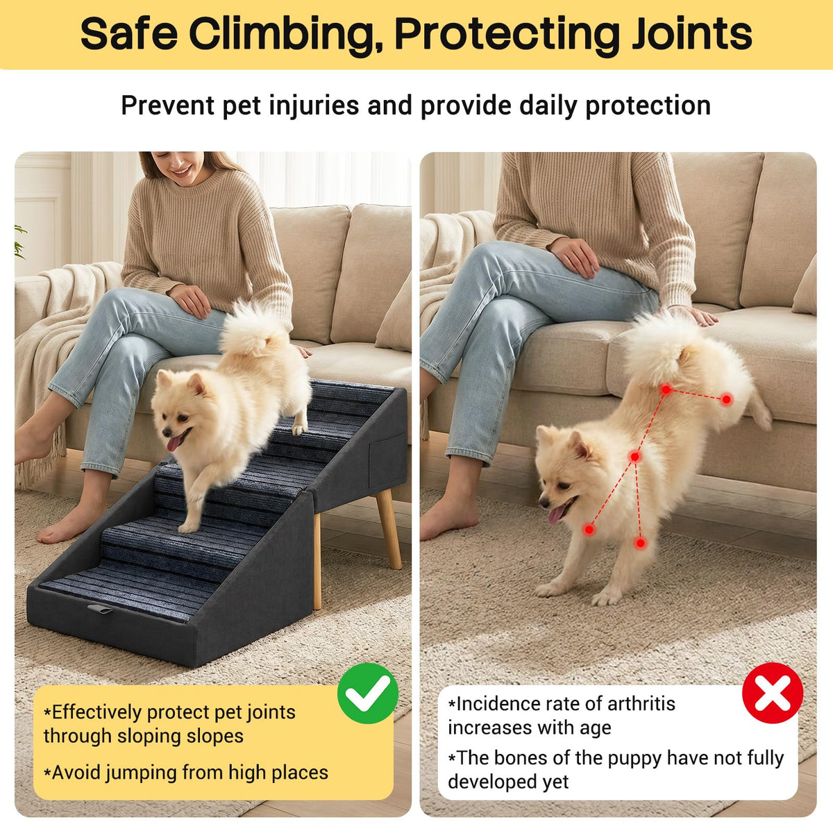 2-in-1 Dog Stairs R526770
