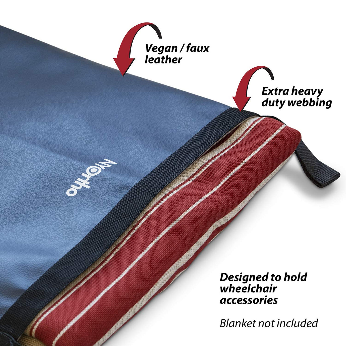 Wheelchair Foot-Rest Extender Elevating Pad W668