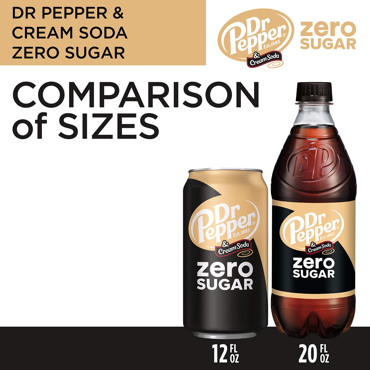Zero Sugar Soda 12 fl. oz. Cans 12 Pack Pack of 2 V31863