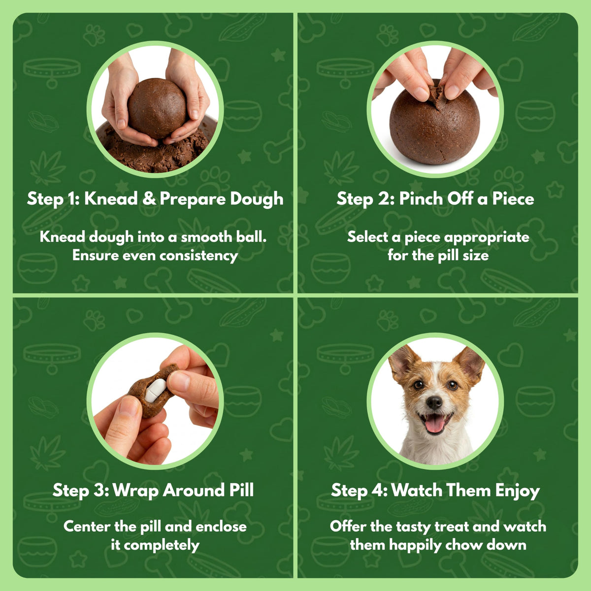 Bacon Flavor Dog Pill Wrap H370914