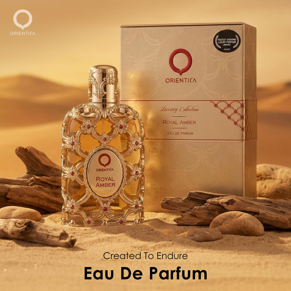 2.7oz Eau De Parfum with Vanilla, Bergamot, Pineapple, Amber Oud V612065