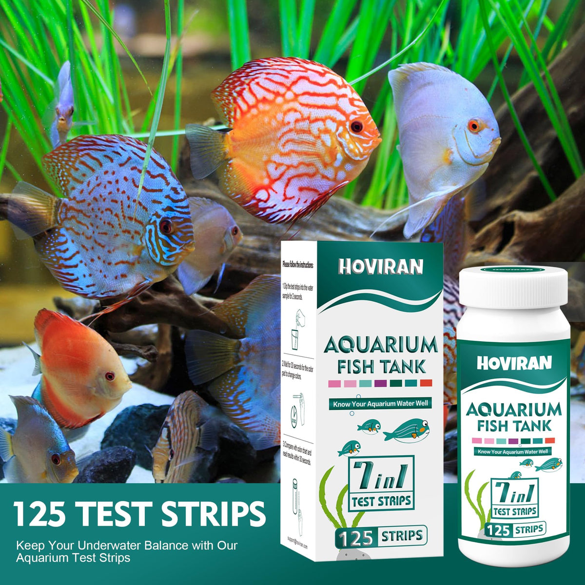 Aquarium Test Strips 125 Strips H9124