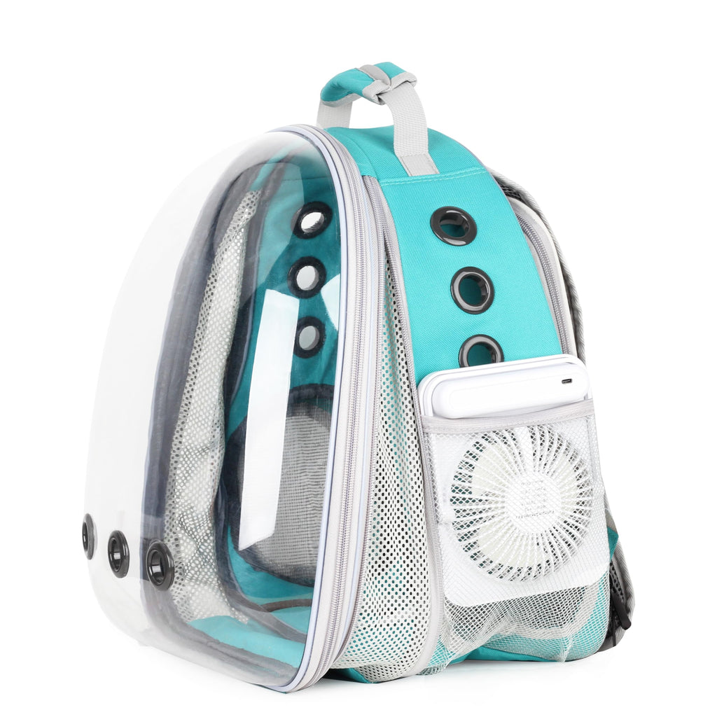 Expandable Cat Backpack with Mini Fan P5633