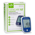 Blood Glucose Monitor Starter Kit with Lancing Device, Lancets, Test Strips, Carrying Case Y862